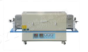 TL1200-1200 elongated two-temperature pipe furnace